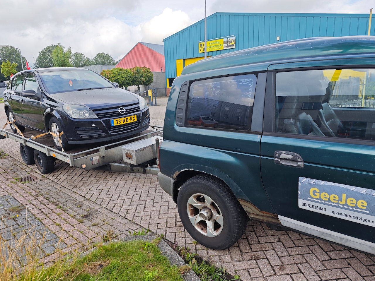 GeeJee Autotransport klusbedrijf handelsonderneming