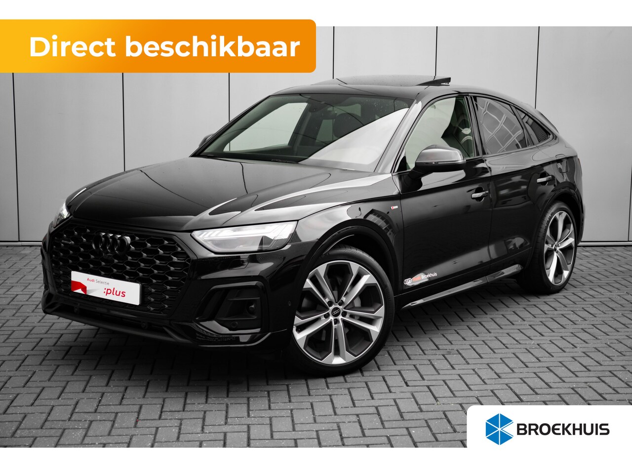 Audi Q5 Sportback - S edition competition Luchtvering | Panoramadak | Stylingpakket Carbon | 360 graden camera - AutoWereld.nl
