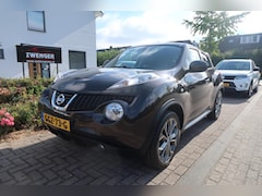 Nissan Juke - 1.6 DIG-T 4X4 191pk Aut CARPLAY|NAVIGATIE|KEYLESS|LEDER|PDC|STOELVERWARMING|PERFECT ONDERH