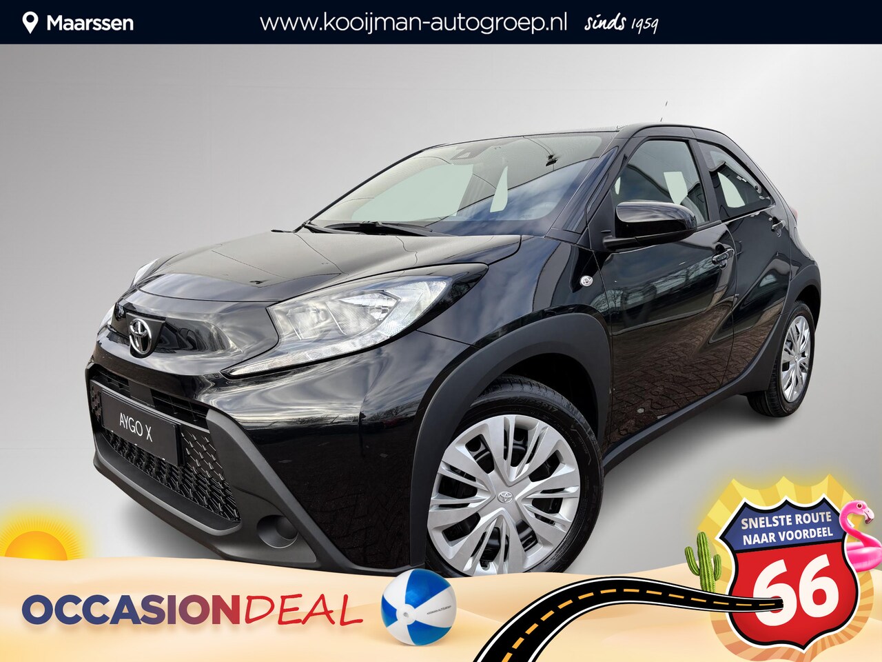 Toyota Aygo X - 1.0 VVT-i MT play 1.0 VVT-i MT Play,Apple Carplay Android Auto Adaptive Cruise Controle, Camera - AutoWereld.nl