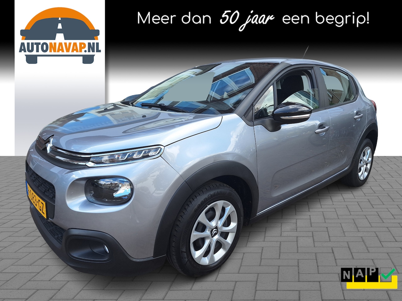Citroën C3 - 1.2 PureTech Feel slechts 34.000 Km/Airco/Cruise/Bluetooth/Garantie - AutoWereld.nl