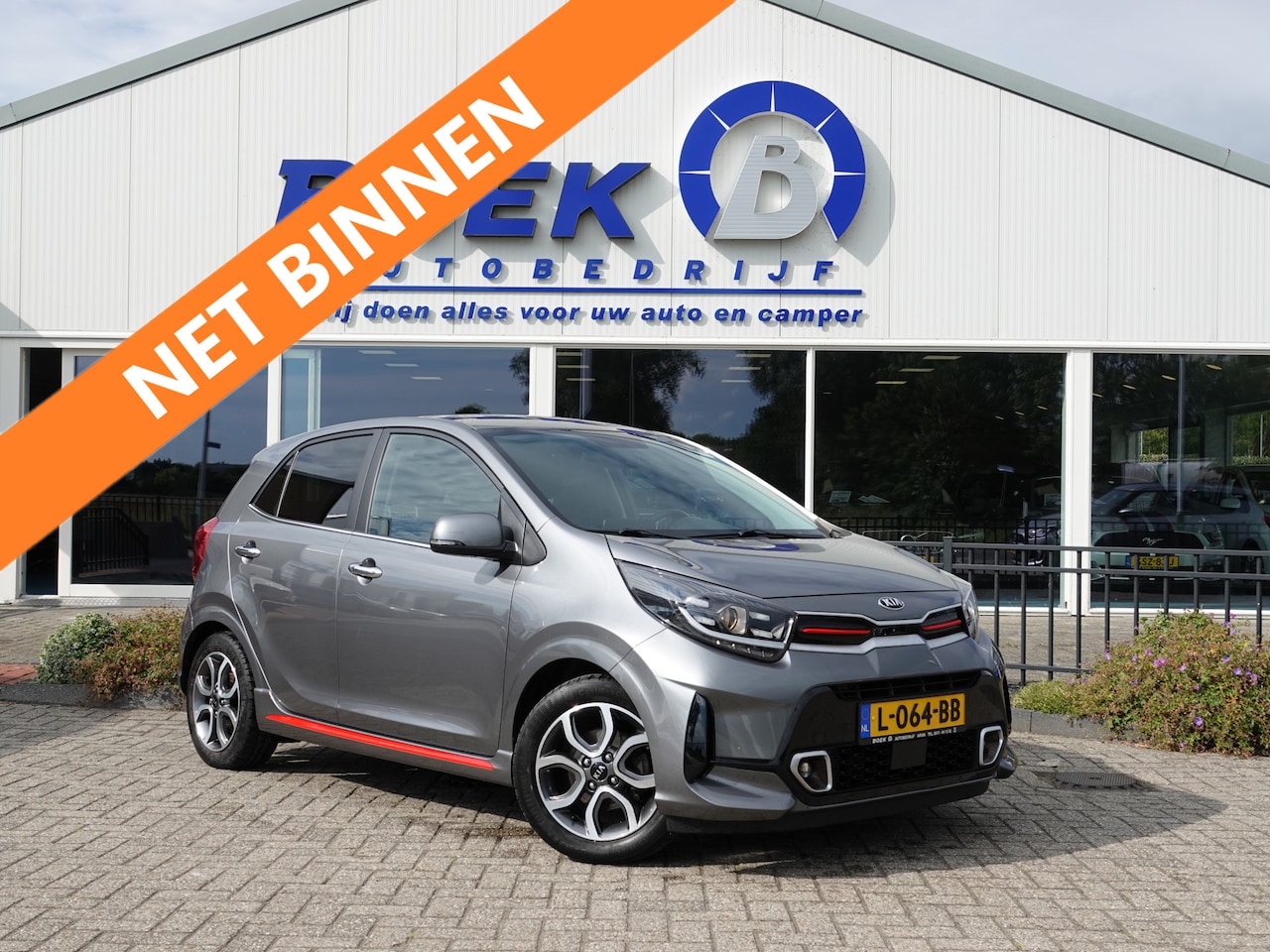 Kia Picanto - 1.0 DPi GT-Line LEER | TREKH. | LMV | CAMERA + PDC | ECC - AutoWereld.nl