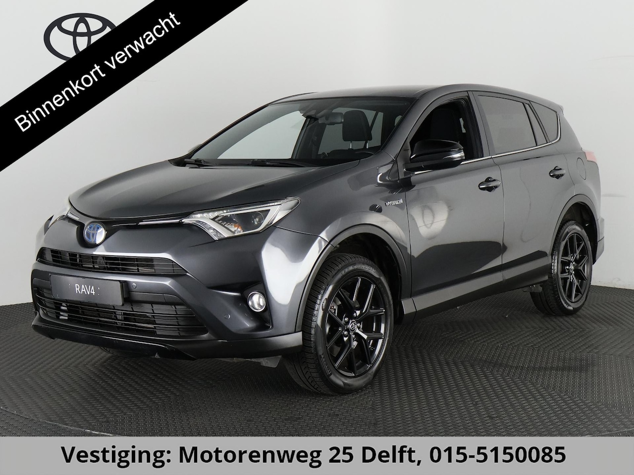 Toyota RAV4 - 2.5 HYBRID BLACK EDITION AUTOMAAT GARANTIE 6-2028 NAVI.PDC.CAMERA.18 INCH. SLECHTS 99.000 - AutoWereld.nl