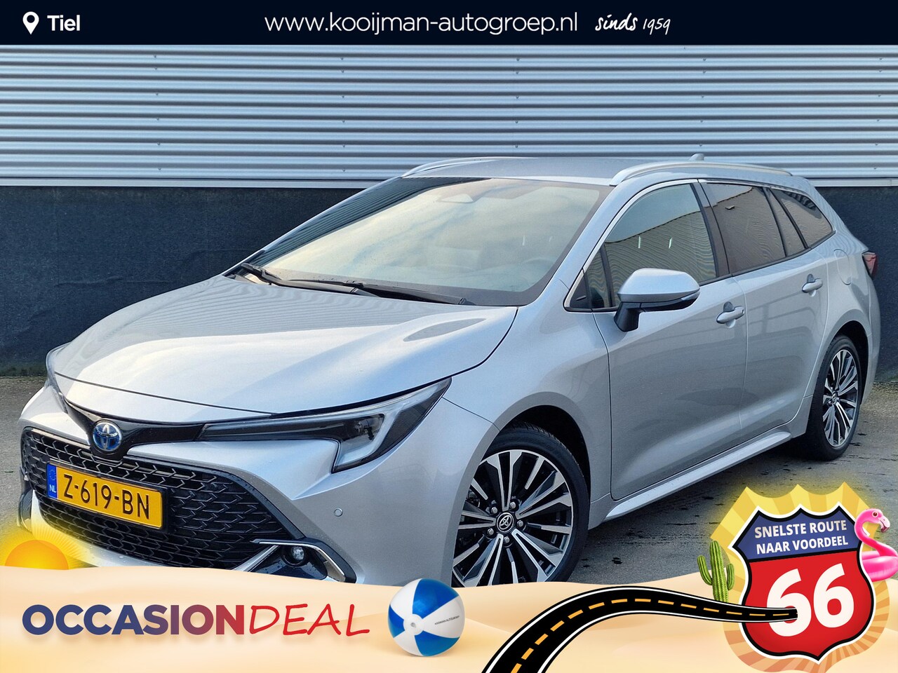 Toyota Corolla Touring Sports - Hybrid 140 Dynamic Adaptieve cruise control, dodehoek detectie, stoelverwarming, Apple Car - AutoWereld.nl