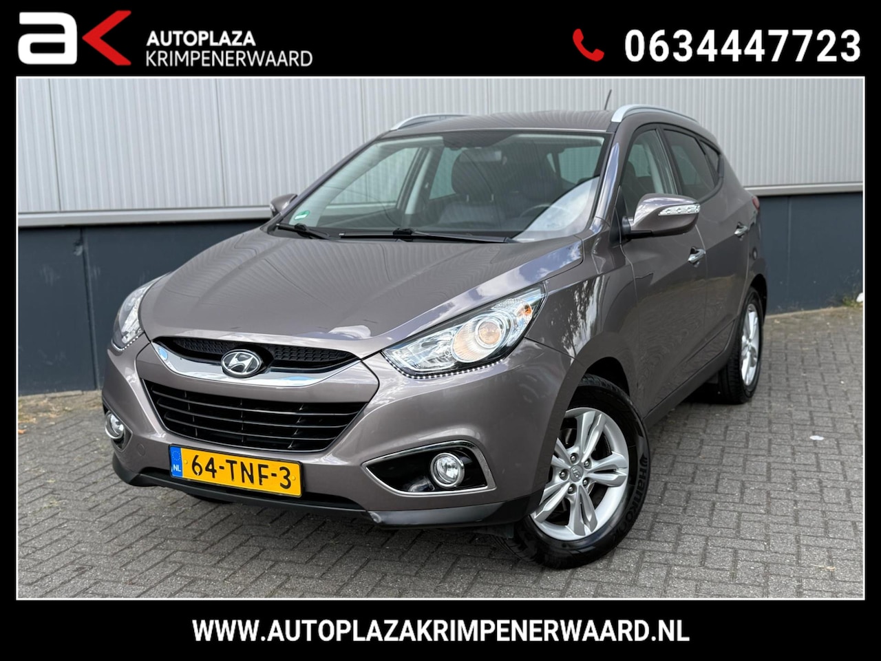 Hyundai ix35 - 2.0i Style Automaat Navi Airco Cruise Camera Trekhaak Halfleder Nieuwe Apk - AutoWereld.nl