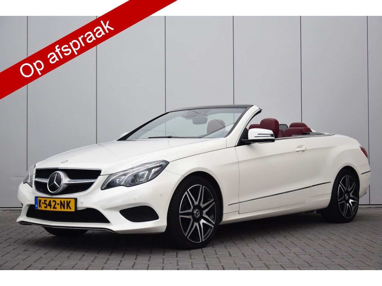 Mercedes-Benz E-klasse Cabrio - 200 Edition Sport Leer/Verwarmd/Ventilatie Aircraft 113dkm! - AutoWereld.nl