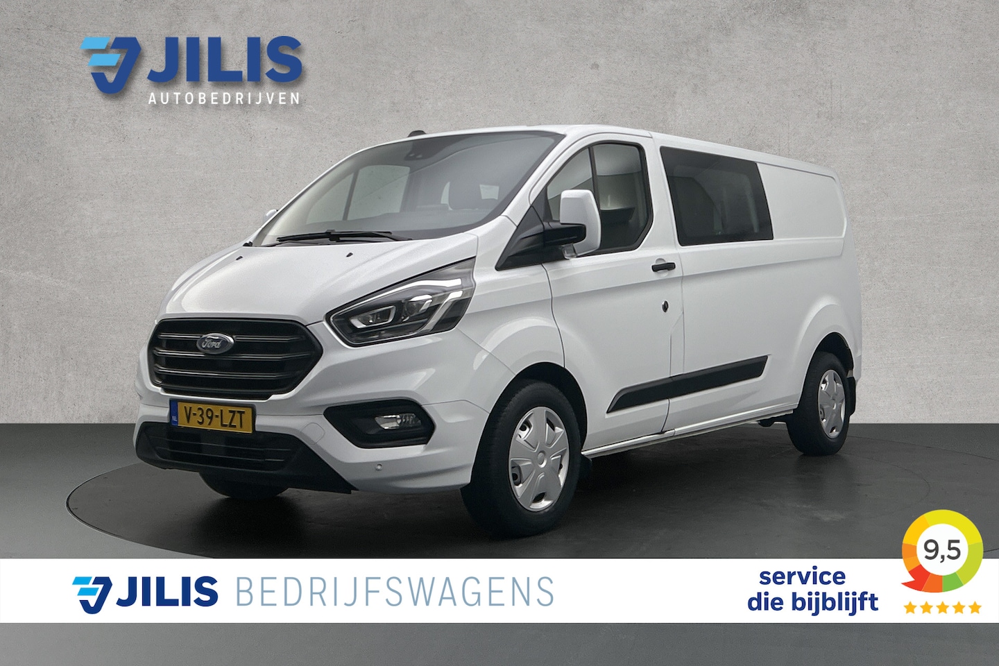 Ford Transit Custom - 320 2.0 TDCI L2H1 Trend DC | Adaptieve cruise control | Automaat | Trekhaak | Stoelverwarm - AutoWereld.nl