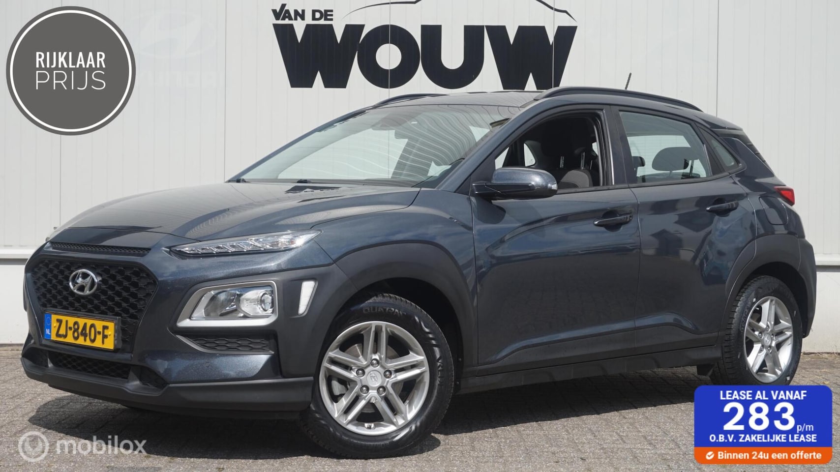 Hyundai Kona - 1.0 T-GDI Comfort Navigatie | Trekhaak | All-Season banden - AutoWereld.nl