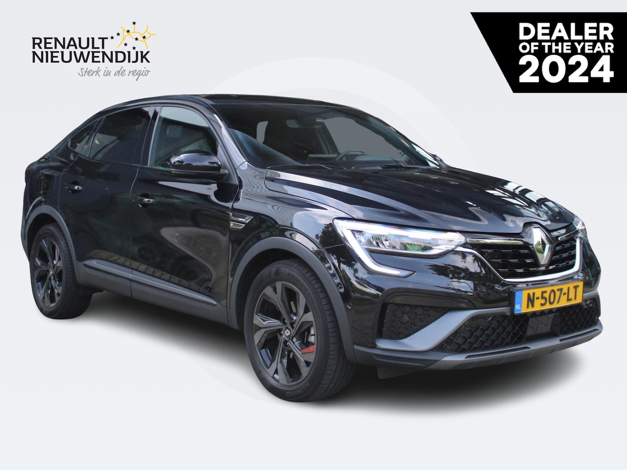 Renault Arkana - 1.6 Hybrid 145 R.S. Line AUTOMAAT / DELAER ONDERHOUDEN / LEDER / 9,3'' NAVI / CAMERA / ADA - AutoWereld.nl