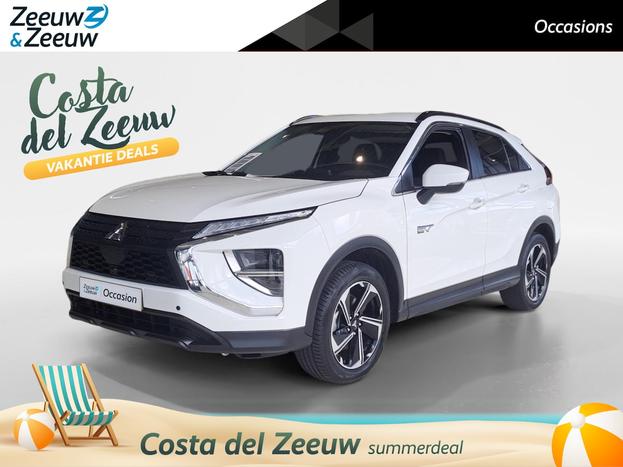 Mitsubishi Eclipse Cross - 2.4 PHEV Instyle Bovag garantie | NAP - AutoWereld.nl