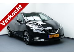 Nissan Micra - 0.9 IG-T Tekna. Navi, Clima, 360 Camera, StoelVerw, BOSE, 17"LMV