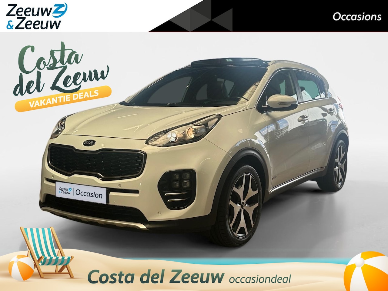 Kia Sportage - 1.6 T-GDI 4WD GT-Line Automaat | 177 PK | Lage km stand | NAP - AutoWereld.nl