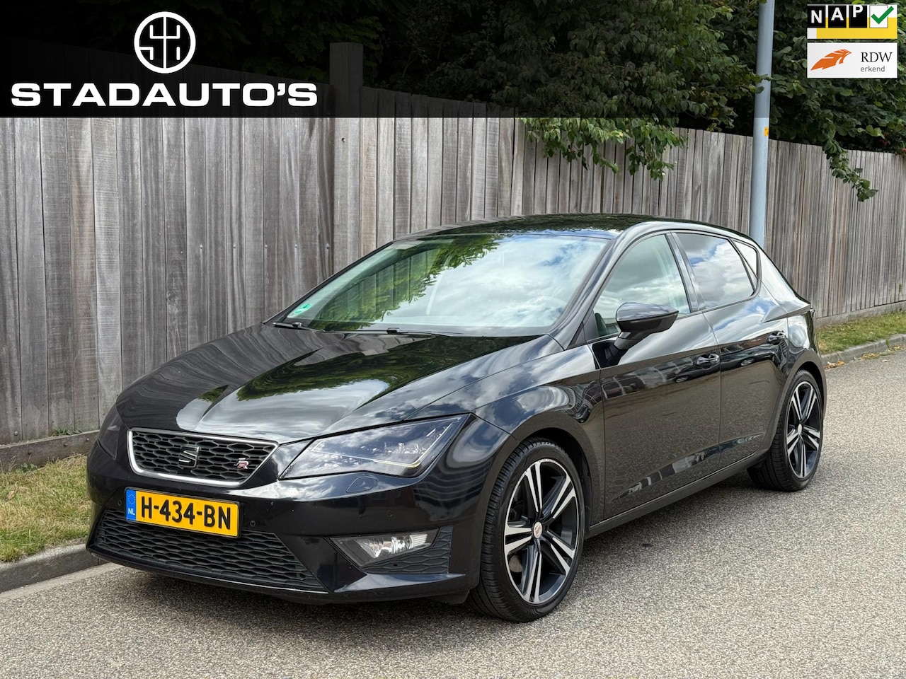 SEAT Leon - 2.0 TDI DSG FR 184PK LED Seat Sound 5DRS BTW APK! - AutoWereld.nl