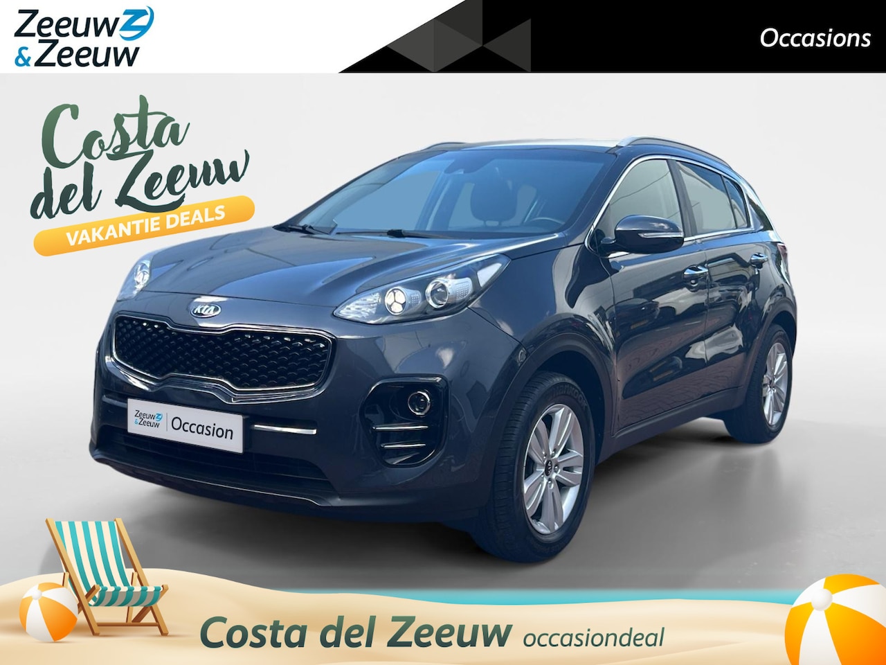 Kia Sportage - 1.6 GDI First Edition | Camera | Trekhaak | Parkeersensoren | Bluetooth | Navigatie | Crui - AutoWereld.nl