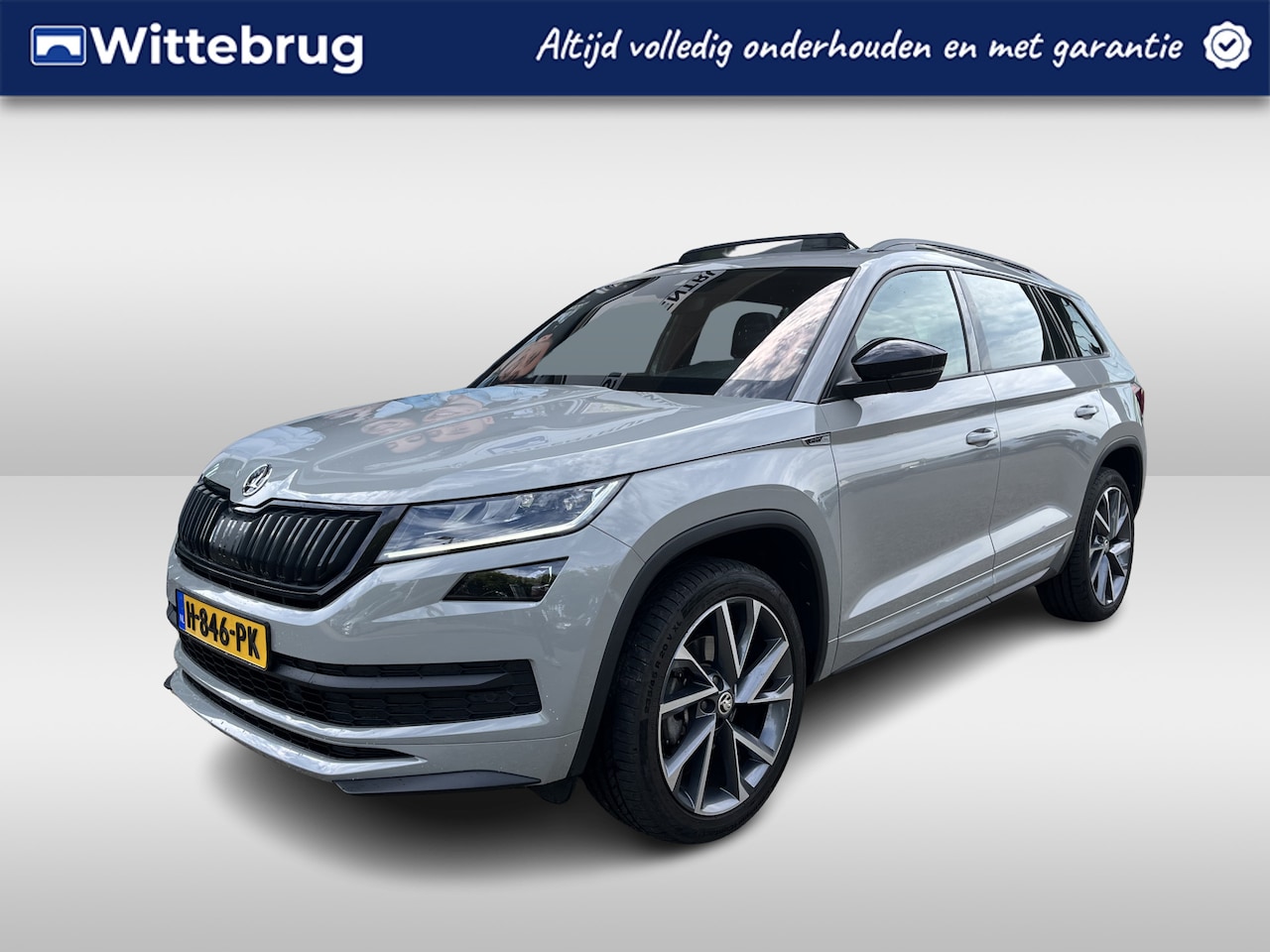 Skoda Kodiaq - 1.5 TSI 150pk DSG Sportline Business 7p. / Panoramadak / LED / Virtual Cockpit / Navigatie - AutoWereld.nl