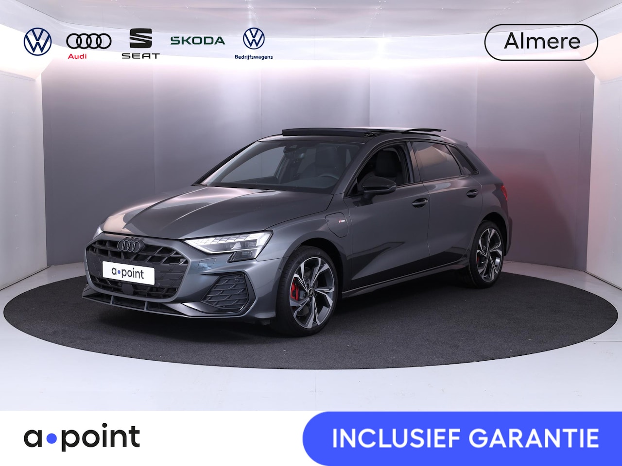 Audi A3 Sportback - 45 TFSI e S edition Competition 272 pk SOH 100% S-tronic| Navigatie | Panoramadak | Parkee - AutoWereld.nl