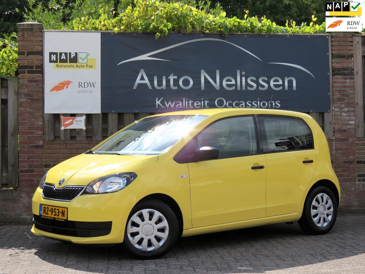 Skoda Citigo - 1.0 Greentech Active 5-DEURS | NIEUWE MODEL | LOGISCH NAP TELLERRAPPORT | BOUWJAAR 2018 | - AutoWereld.nl