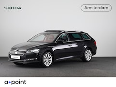 Skoda Superb Combi - 1.5 TSI ACT Sportline Business 150 pk Automaat (DSG) | Verlengde garantie | Navigatie | Pa