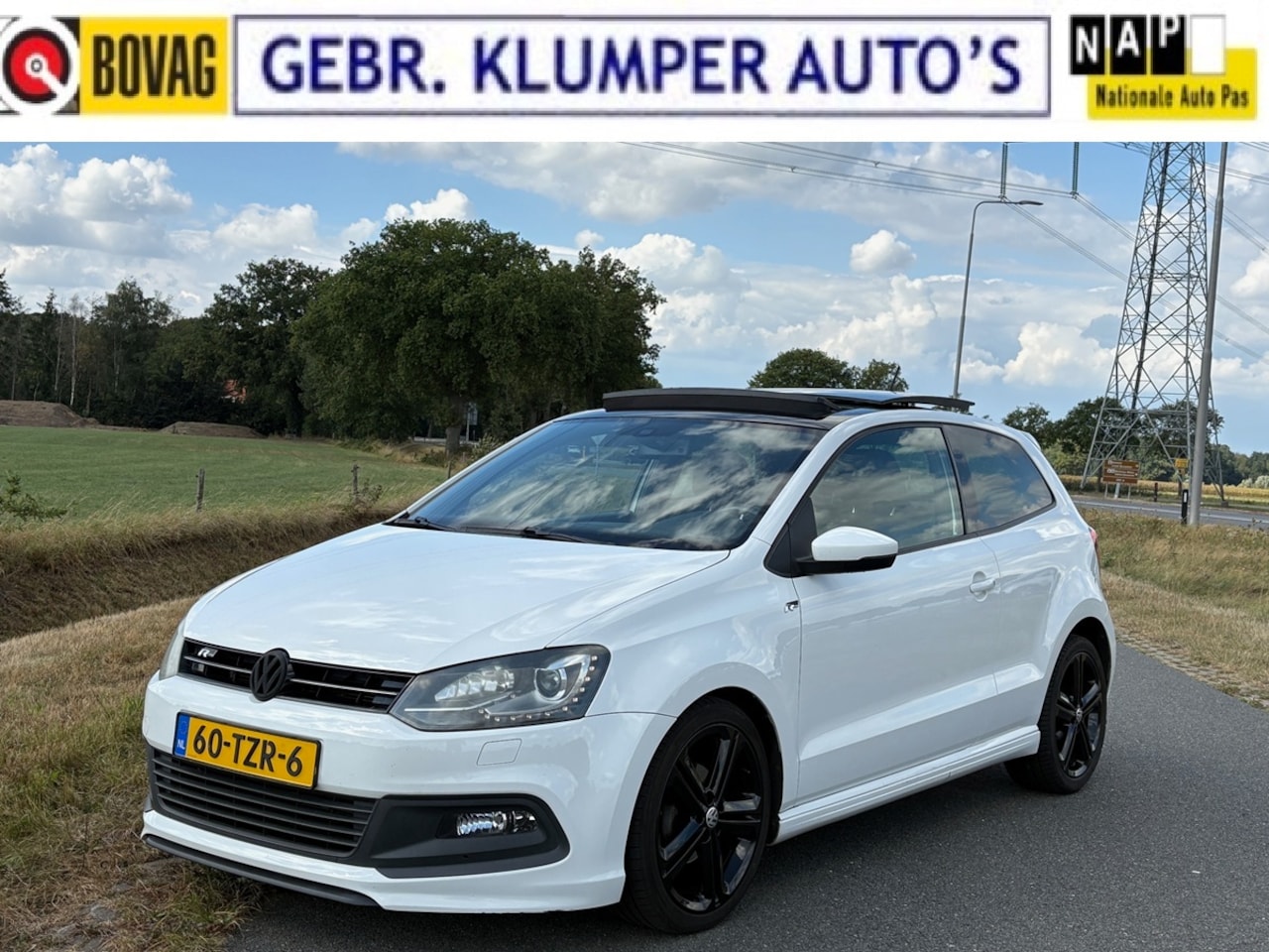 Volkswagen Polo - 1.2 TSI Highline R-Line, Pano, Navi, Cruise, ECC, NL-Auto - AutoWereld.nl