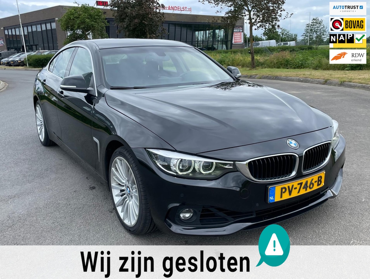 BMW 4-serie Gran Coupé - 418i High Executive 418i High Executive, Aut, 5drs, Leder, Cruise, Pdc, Stoelverw, 2e eig afk, Geen import, Na - AutoWereld.nl