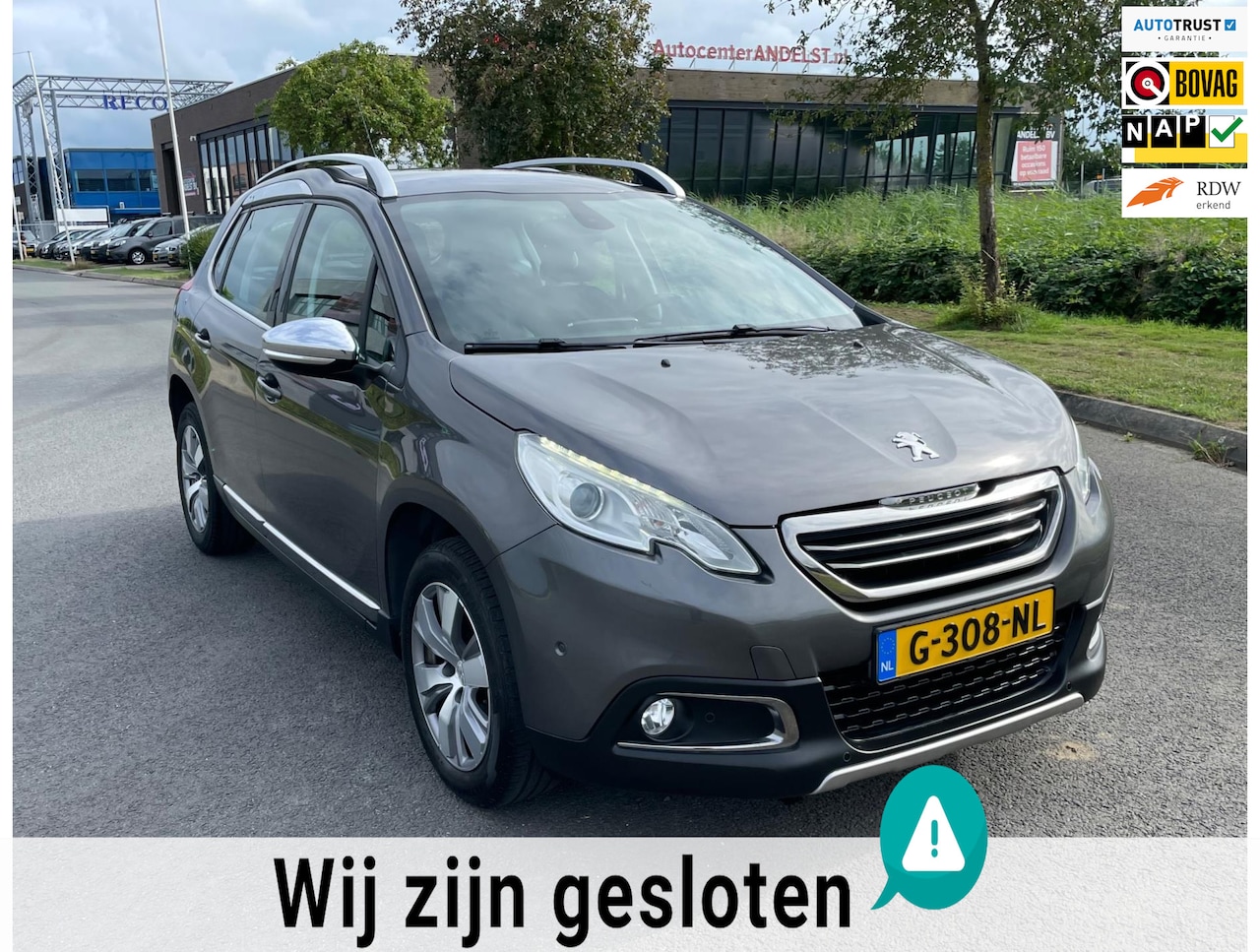 Peugeot 2008 - 1.2 PureTech Active 1.2 PureTech Active, Cruise, Pdc, Navi, Lmv, Half leder, Climate control, Goed oh, Mooie k - AutoWereld.nl