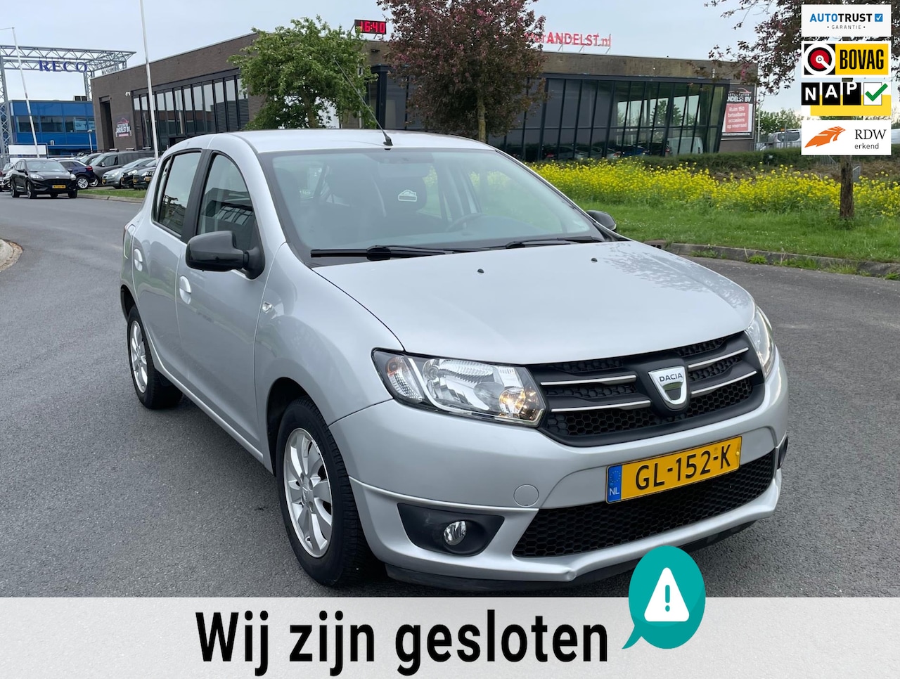 Dacia Sandero - 0.9 Tce Blackline 0.9 TCe Blackline, 5drs, Airco, Cam, Carplay, Cruise, Lmv, 2e eig afk, Geen import, Nap, U - AutoWereld.nl