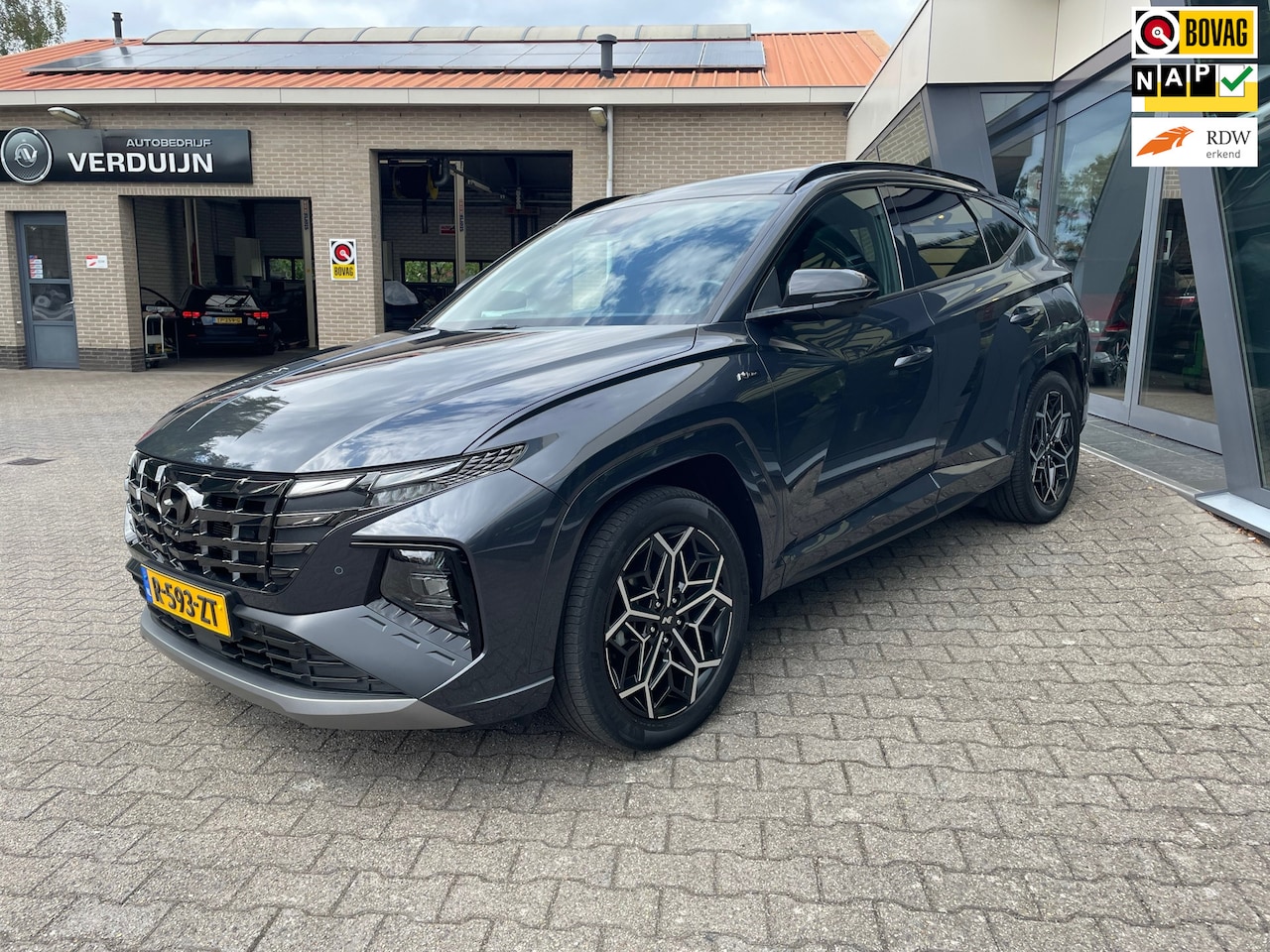 Hyundai Tucson - 1.6 T-GDI PHEV N Line Sky 4WD 1.6 T-GDI PHEV N Line Sky 4WD Pano Dak - AutoWereld.nl