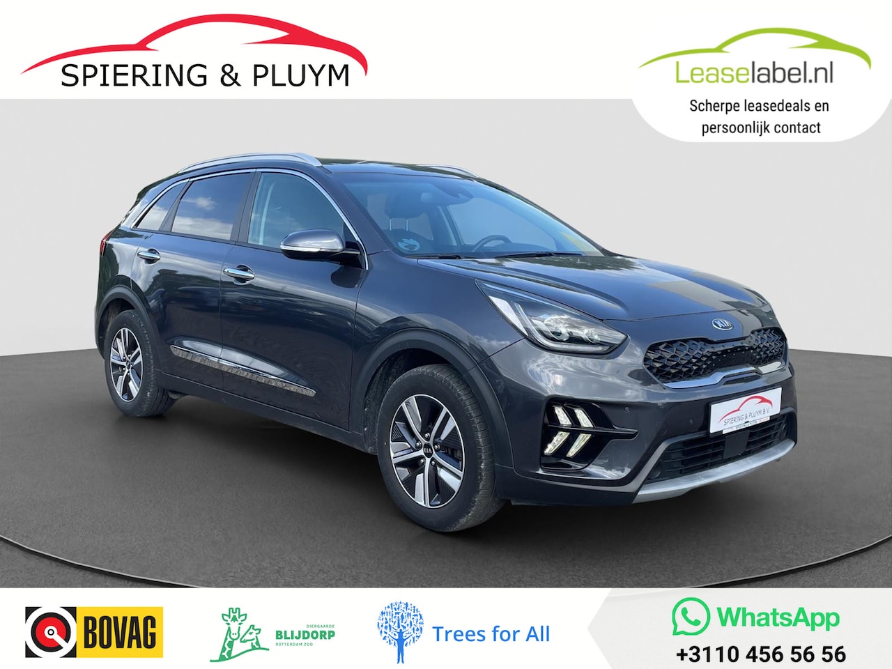 Kia Niro - 1.6 GDi PHEV DynamicPlusLine JBL | Winterpakket | Leder - AutoWereld.nl
