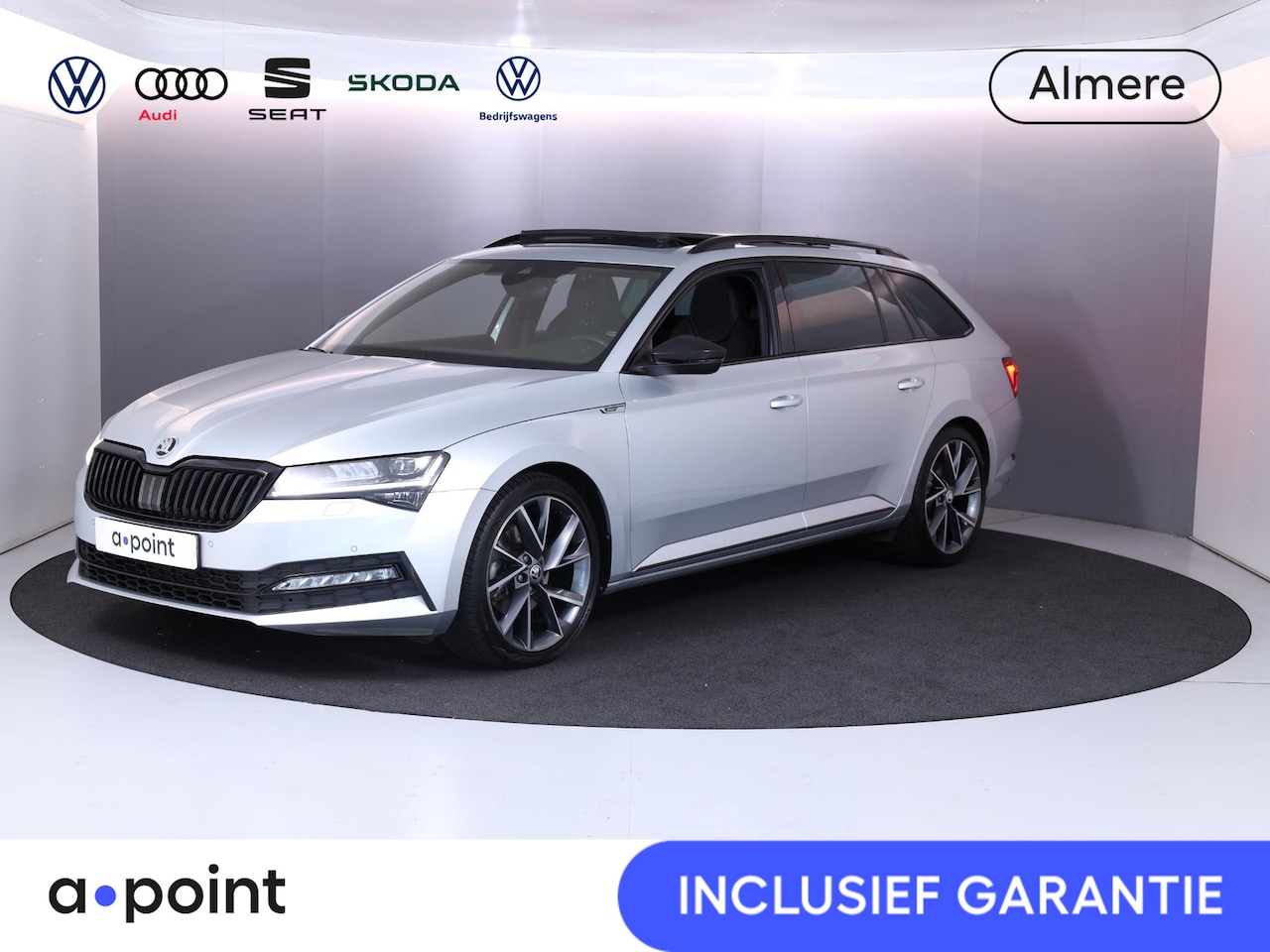 Skoda Superb Combi - 1.5 TSI ACT Sportline Business 150 pk(DSG) Private lease vanaf €713,- pm | Verlengde garan - AutoWereld.nl