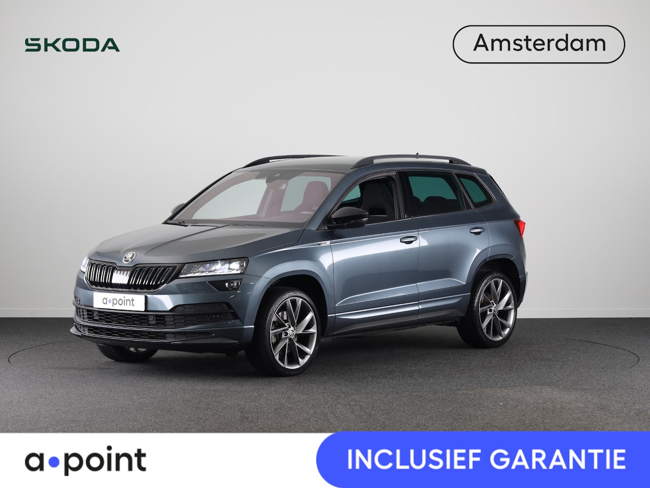 Skoda Karoq - 1.5 TSI ACT Sportline Business 150 pk Automaat (DSG) | Navigatie | Elektr. trekhaak | Park - AutoWereld.nl