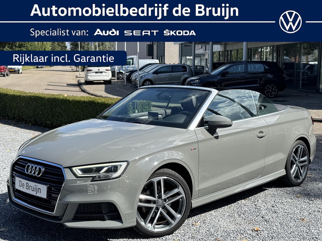 Audi A3 Cabriolet - 1.5 TFSI 150pk Aut. S-Line (2x) (Camera,Virtual,B&O,Clima) - AutoWereld.nl