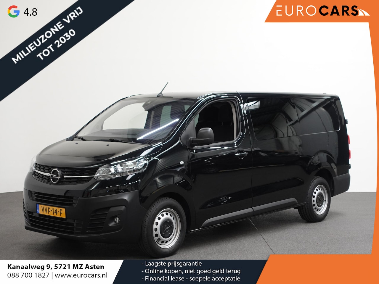 Opel Vivaro - 145pk L3H1 Dubbele Cabine Edition Automaat Airco Navi Cruise Control Parkeersensoren Trekh - AutoWereld.nl