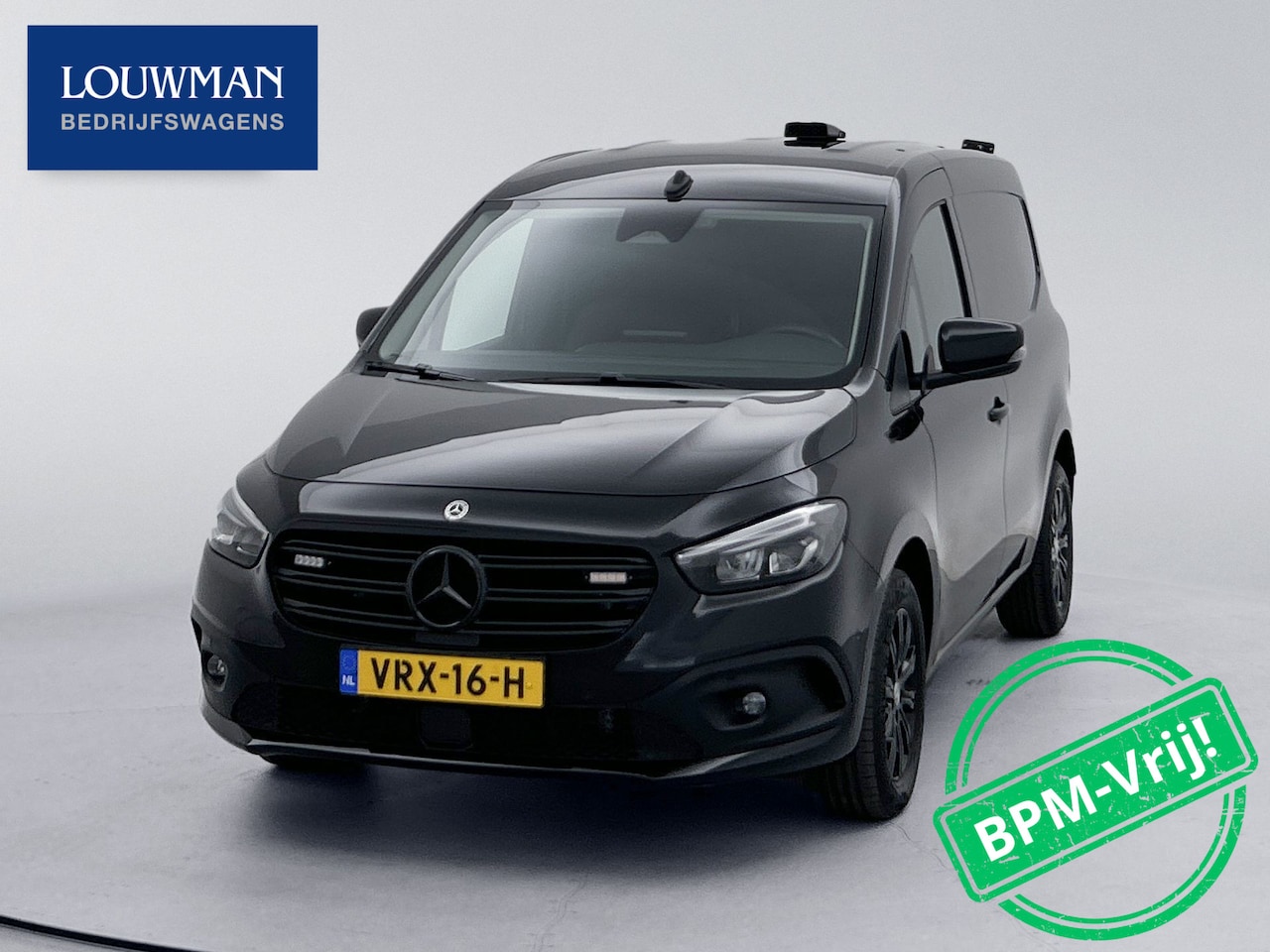 Mercedes-Benz Citan - 112 CDI L1 Pro Black Edition Leder Navigatie Led koplampen Achteruitrijcamera Betimmering - AutoWereld.nl