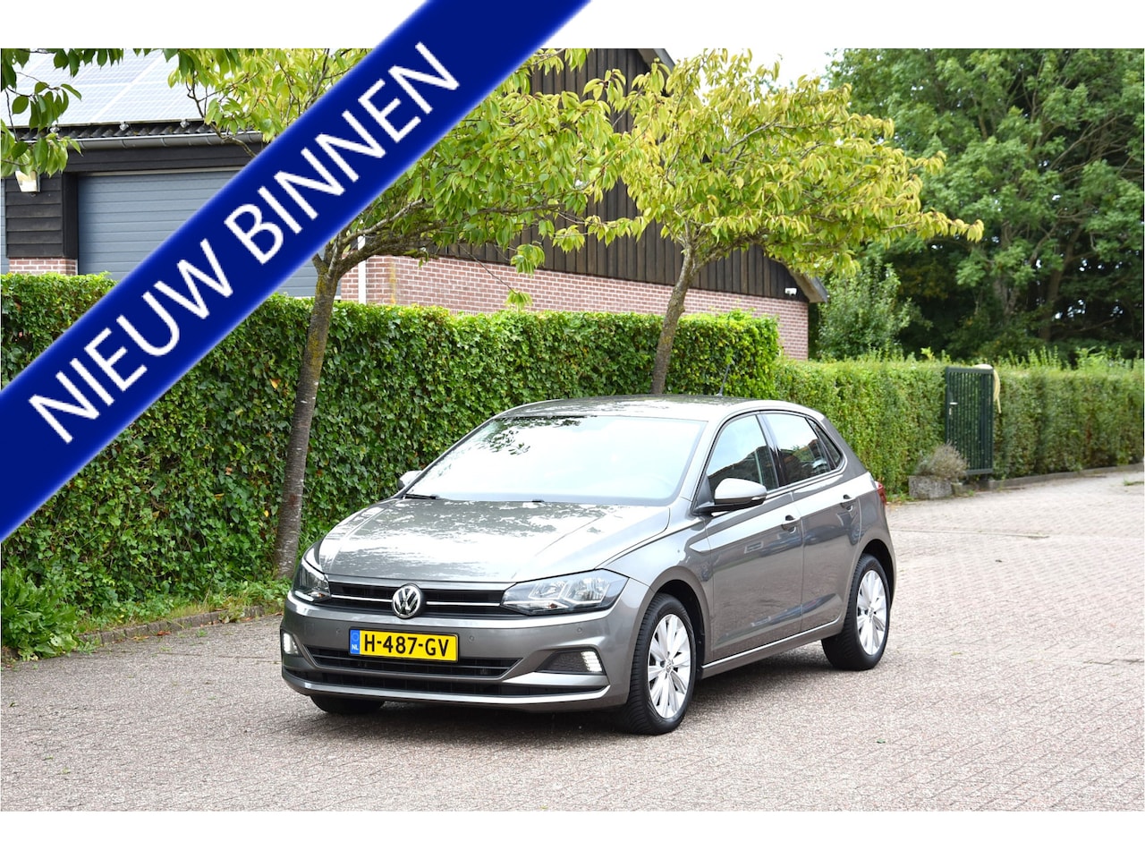 Volkswagen Polo - 1.0 TSI DSG Nieuwstaat! PDC ECC stoelverw. Carplay Navi Comfortline Business - AutoWereld.nl