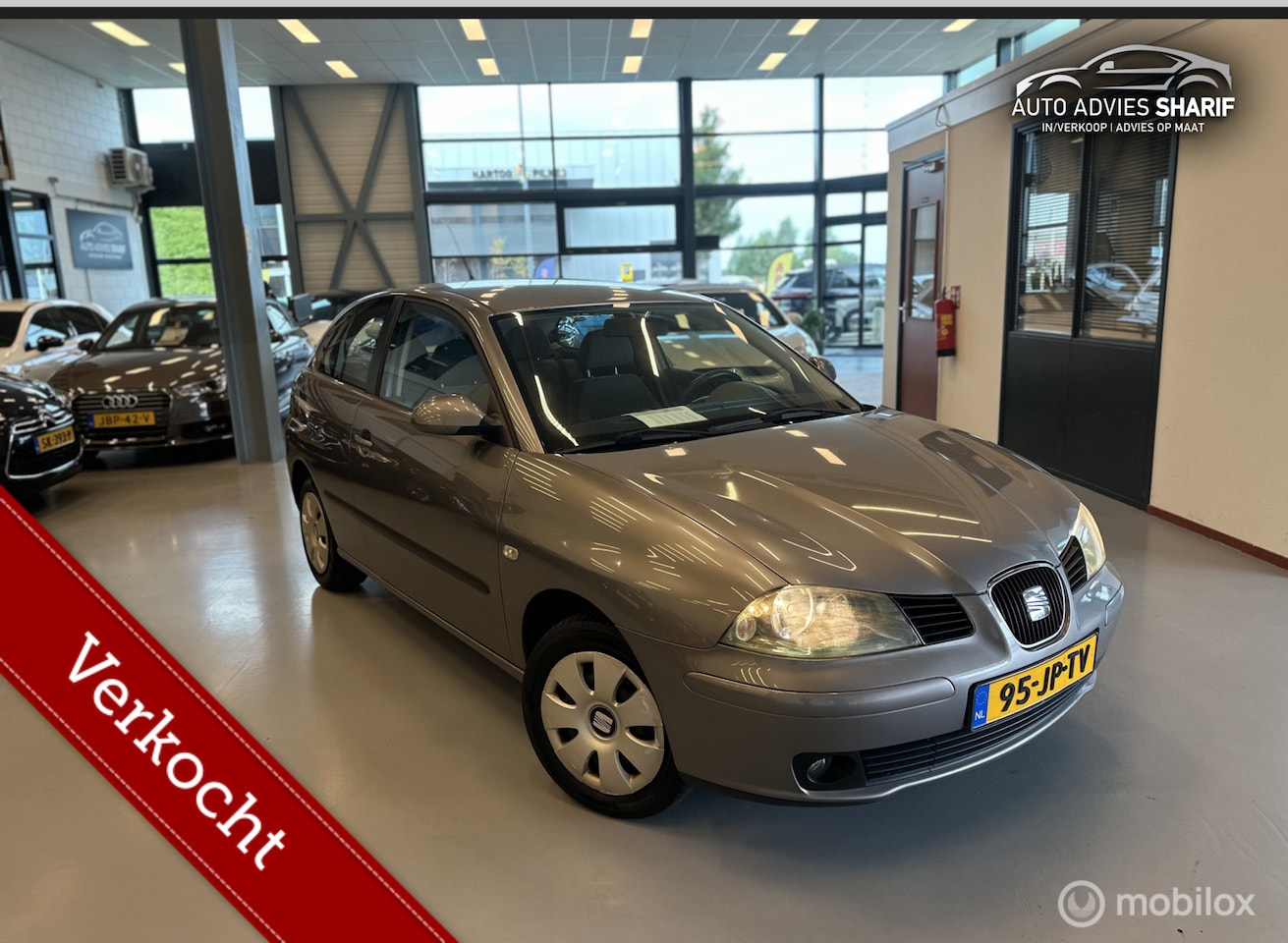 SEAT Ibiza - 1.4-16V Sport. Airco - Cruise controle - NL AUTO - AutoWereld.nl