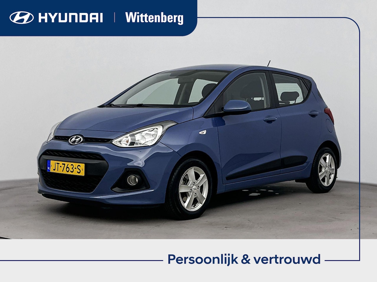 Hyundai i10 - 1.0i i-MOTION COMFORT | CLIMA | 14'' LM VELGEN | CRUISE | ARMSTEUN | STOOTSTRIPS | USB | A - AutoWereld.nl