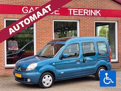 Renault Kangoo - 1.6-16V Privilège 95PK 5drs AUTOMAAT rolstoelauto knielauto airco, cruise, lmv RIJKLAAR