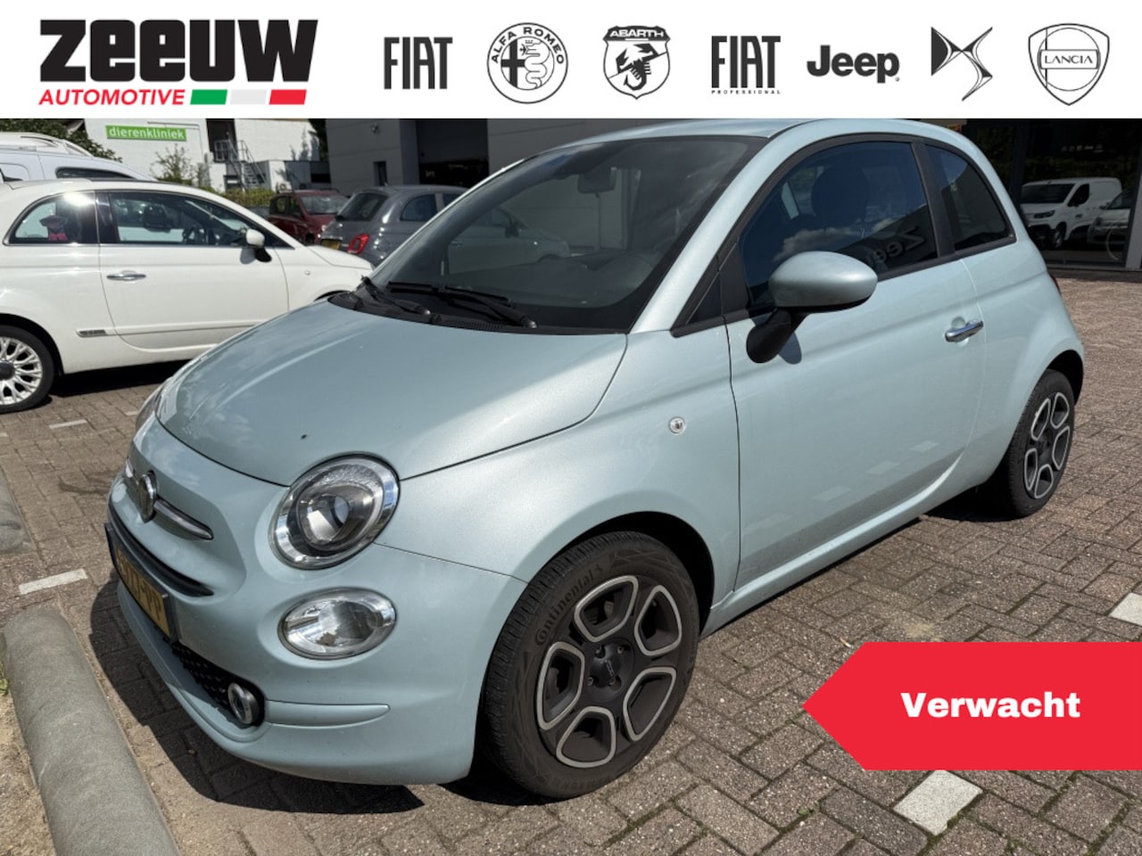 Fiat 500 - 1.0 Hybrid 70 PK Club | Carplay | Airco | Pack Tech | - AutoWereld.nl