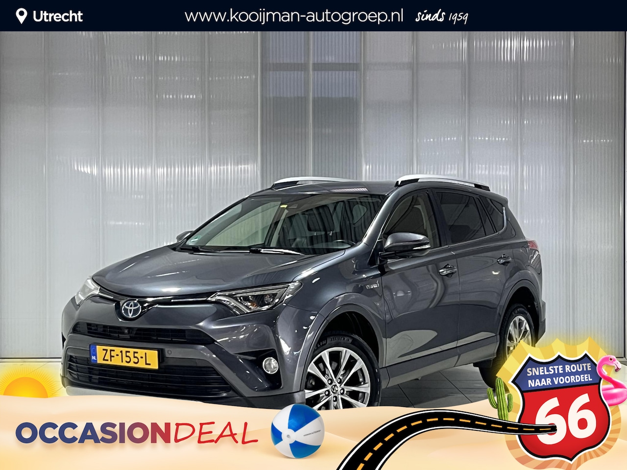 Toyota RAV4 - 2.5 Hybrid AWD Energy Plus | Trekhaak | BSM| Leer | All season banden | Dealer onderhouden - AutoWereld.nl