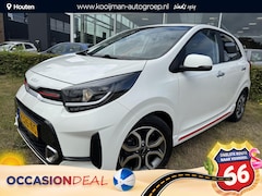 Kia Picanto - 1.0 DPi GT-Line | Lederen bekleding | Navigatie | Apple Carplay/Android Auto | Parkeersens