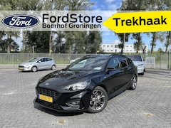 Ford Focus Wagon - EcoBoost Hybrid 125pk ST Line | 100% dealer onderhouden | Trekhaak I Camera I LED I Keyles