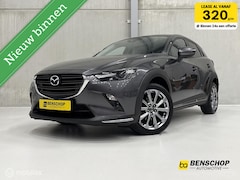 Mazda CX-3 - 2.0 SkyActiv-G 120 luxury Leer Navi Camera HUD Elek stoelen met geheugen