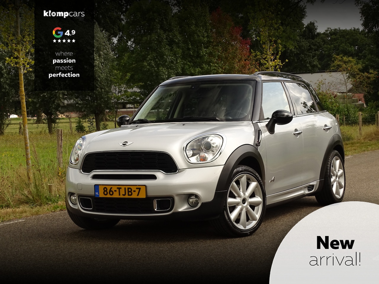 MINI Countryman - Mini 1.6 Cooper S ALL4 Pepper | Stoelverw | Leer | 18 inch | Silver-Black - AutoWereld.nl
