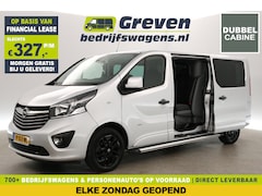 Opel Vivaro - 1.6 CDTI 146PK L2H1 | Dubbele Cabine | 5 Persoons | Airco Cruise Camera 2xSchuifdeur Leder