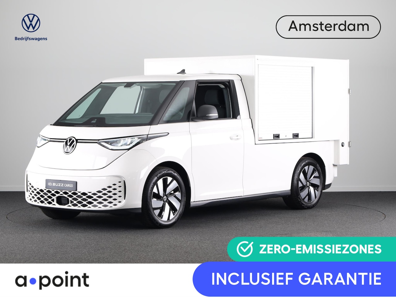 Volkswagen ID. Buzz Cargo - Bedrijfswagens Elektromotor 204 pk BAKWAGEN Volkswagen Bedrijfswagens ID. Buzz Cargo Elekt - AutoWereld.nl