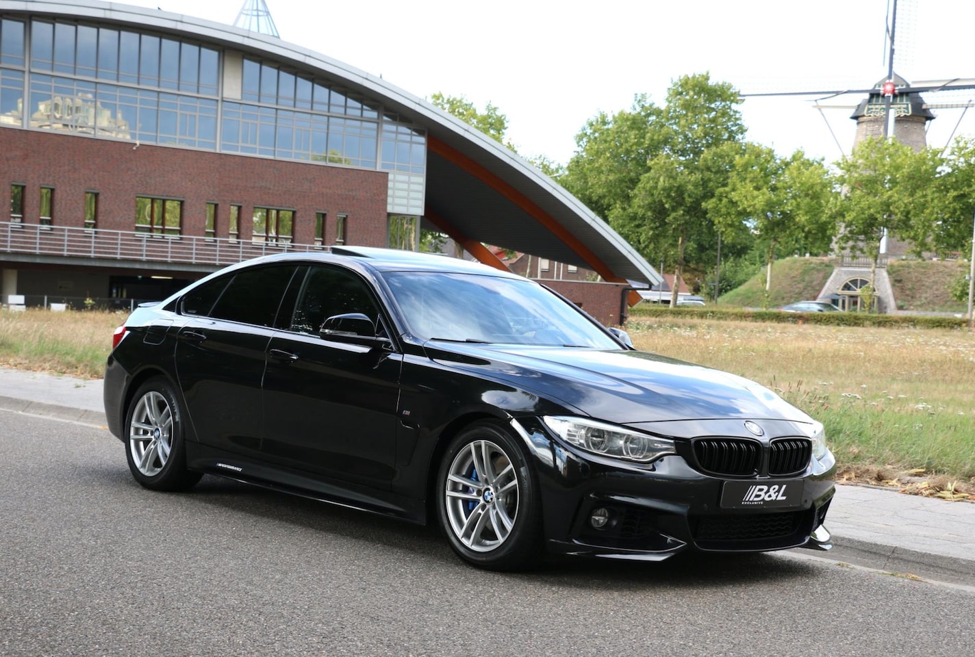 BMW 4-serie Gran Coupé - 440i M-Sport Aut-8 Pops en Bangs uitlaat 240kW 326Pk en nog Getuned Full Option Uniek - AutoWereld.nl