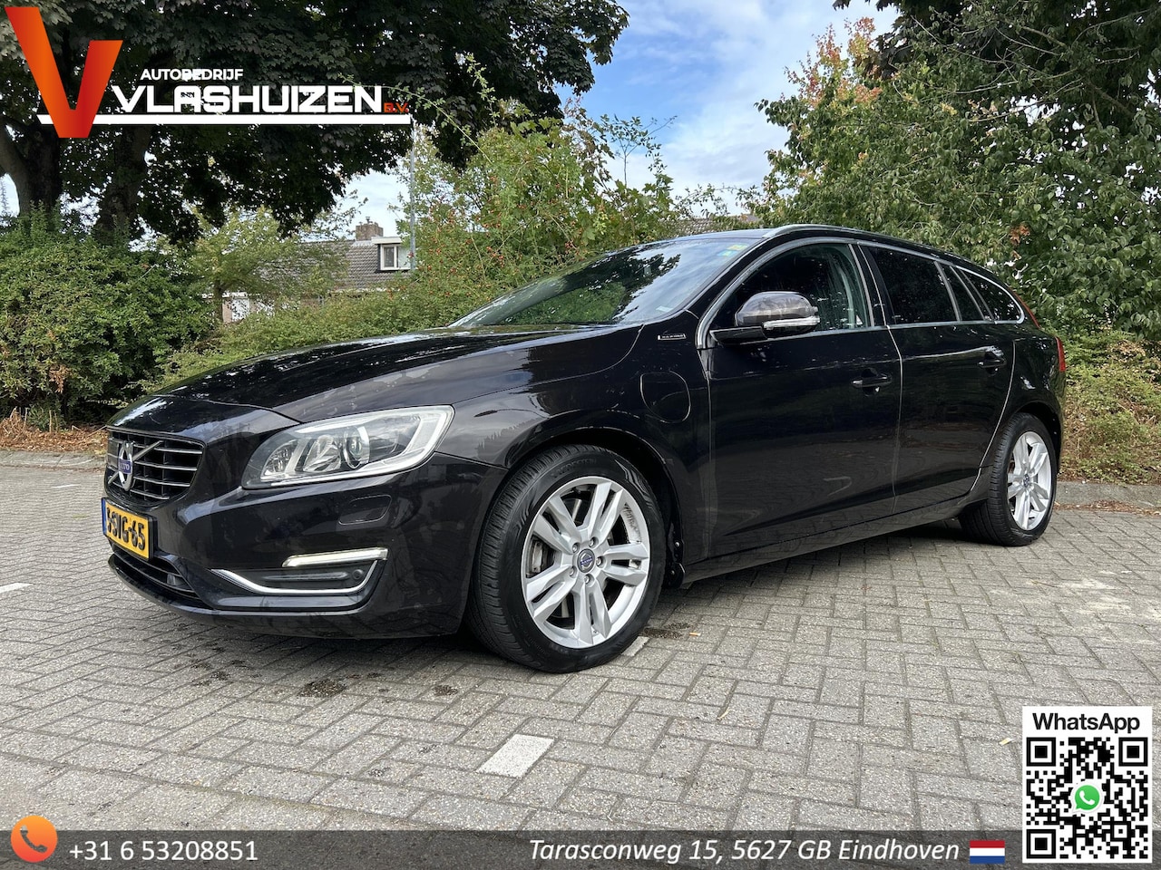Volvo V60 - 2.4 D6 AWD Plug-In Hybrid Summum | Leder | Pano | Climate | Cruise | Navi | Camera | Stoel - AutoWereld.nl