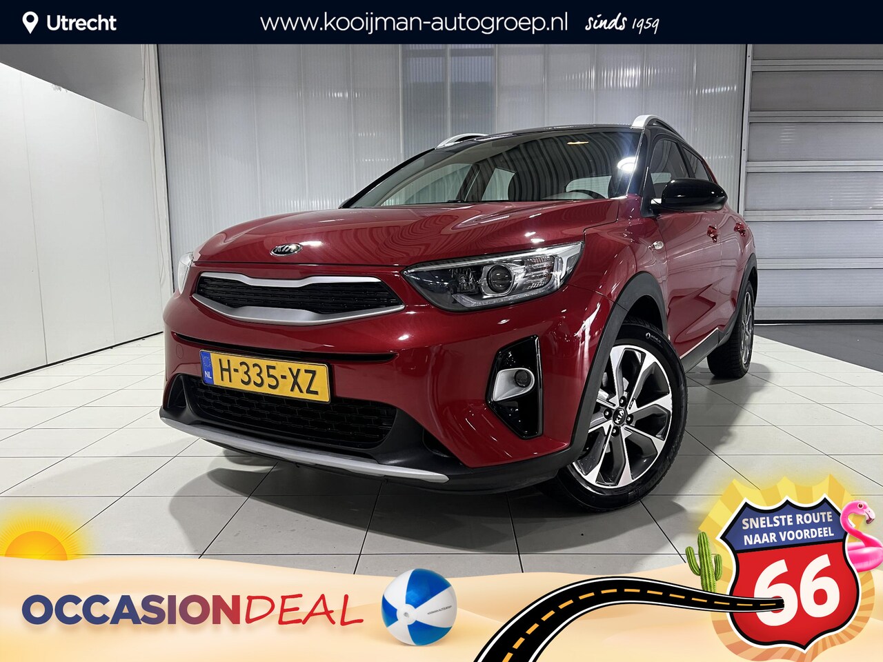 Kia Stonic - 1.0 T-GDi DynamicLine Navigatie, Apple Carplay/Android Auto, Camera. - AutoWereld.nl