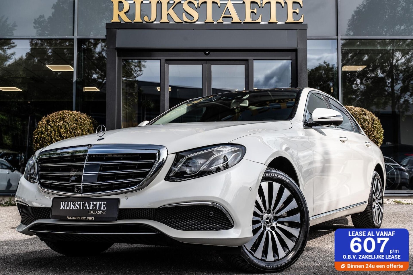 Mercedes-Benz E-klasse - E400 4Matic AMG|PANO|BURMESTER|ACC|360° - AutoWereld.nl