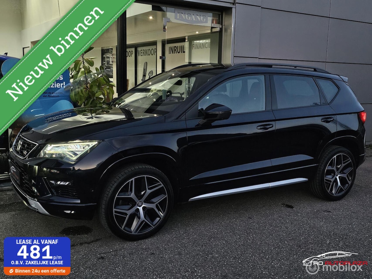 SEAT Ateca - 1.5 TSI FR Business Intense Panorama/Keyless/Leder - AutoWereld.nl